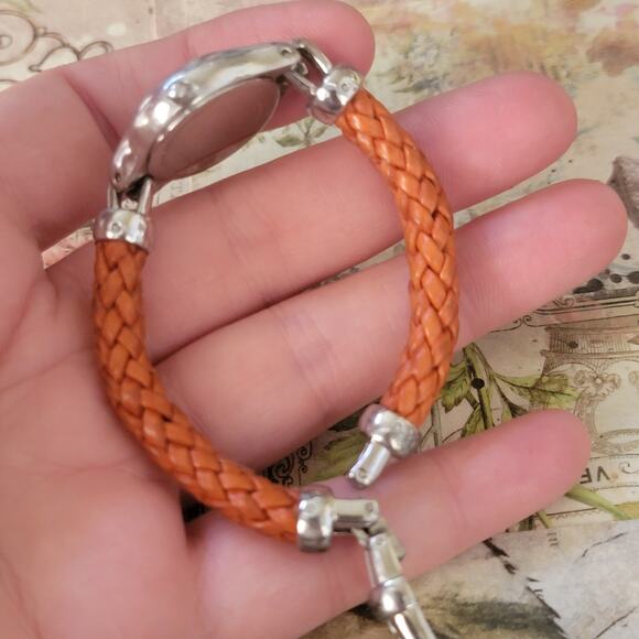 Vintage Watches Ecclissi Sterling Silver Quartz Watch White Dial Japan Movt - Picture 9 of 10